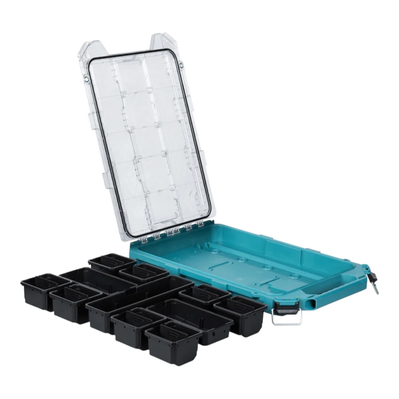 Makita MAKTRAK Organizer flach M 596 x 387 x 85 mm 8,14 L ( P-91051 )