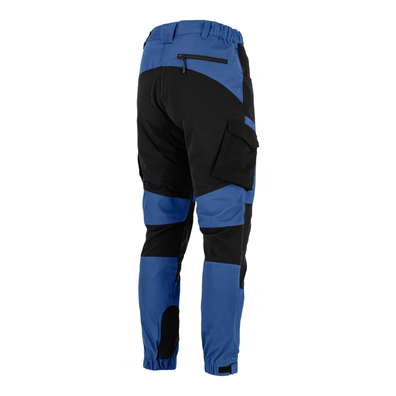 LAHTI PRO Arbeitshose mit Stretch-Elementen Größe L ( L4055603 ) blau schwarz