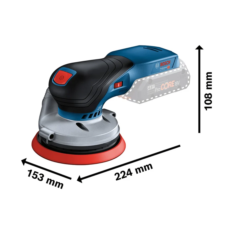Akku Excenterschleifer GEX 18V-125