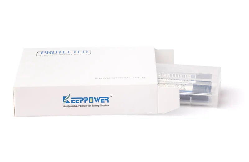 Keeppower 14650 Li-Ion-Akku 1500mAh¹ 3,6V - 3,7V – PCB² geschützt