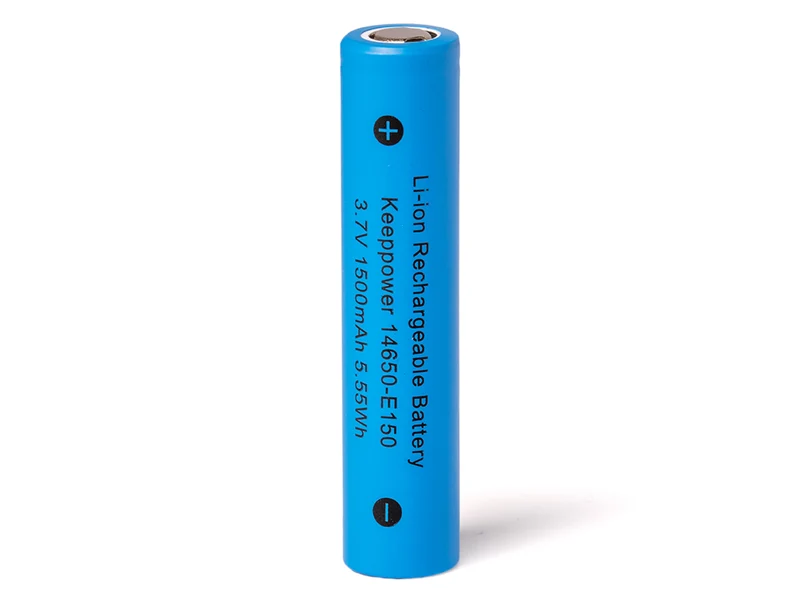 Keeppower 14650 E150 – Hochwertige Li-Ion-Zelle 3,6V - 3,7V mit 1500mAh¹