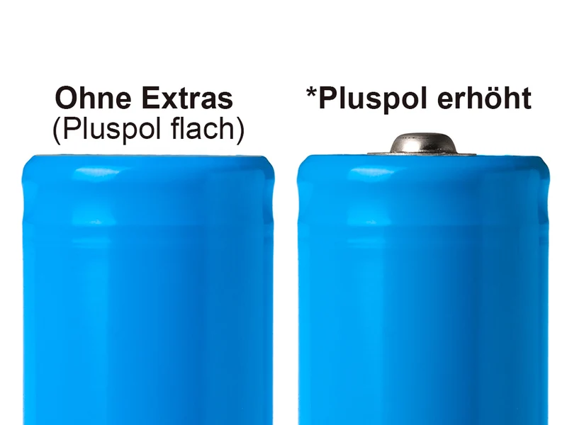 Keeppower 14650 E150 – Hochwertige Li-Ion-Zelle 3,6V - 3,7V mit 1500mAh¹