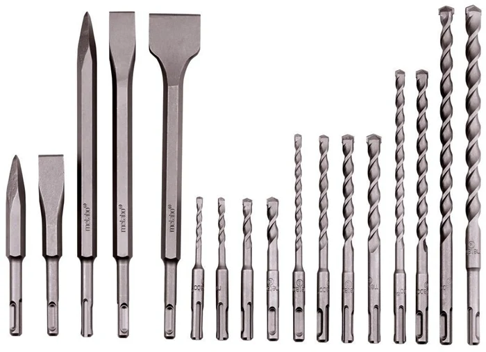 Metabo Bohrer- Meißelset SDS-plus SP 17 tlg. + Koffer ( 628414000 )