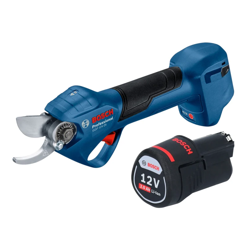 Bosch GGP 12V-25 Akku Gartenschere 12 V 25 mm Brushless + 1x Akku 2,0 Ah - ohne Ladegerät