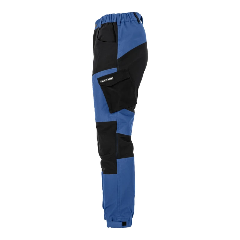 LAHTI PRO Arbeitshose mit Stretch-Elementen Größe XXXL ( L4055606 ) blau schwarz