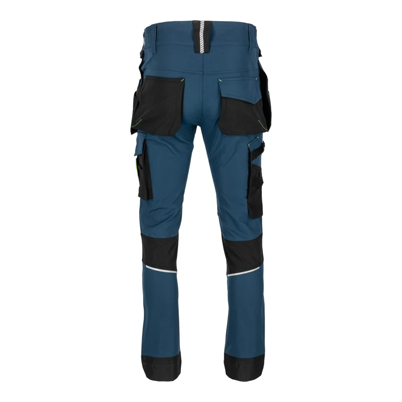 LAHTI PRO Stretch Arbeitshose Größe XXXL ( L4056006 ) blau schwarz grün
