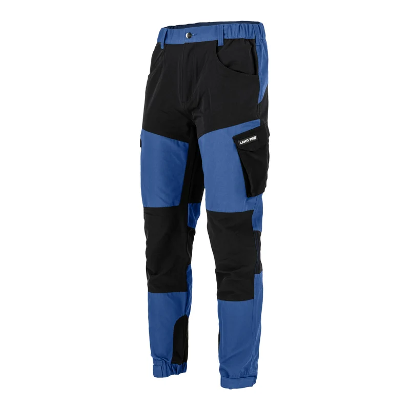 LAHTI PRO Arbeitshose mit Stretch-Elementen Größe XL ( L4055604 ) blau schwarz