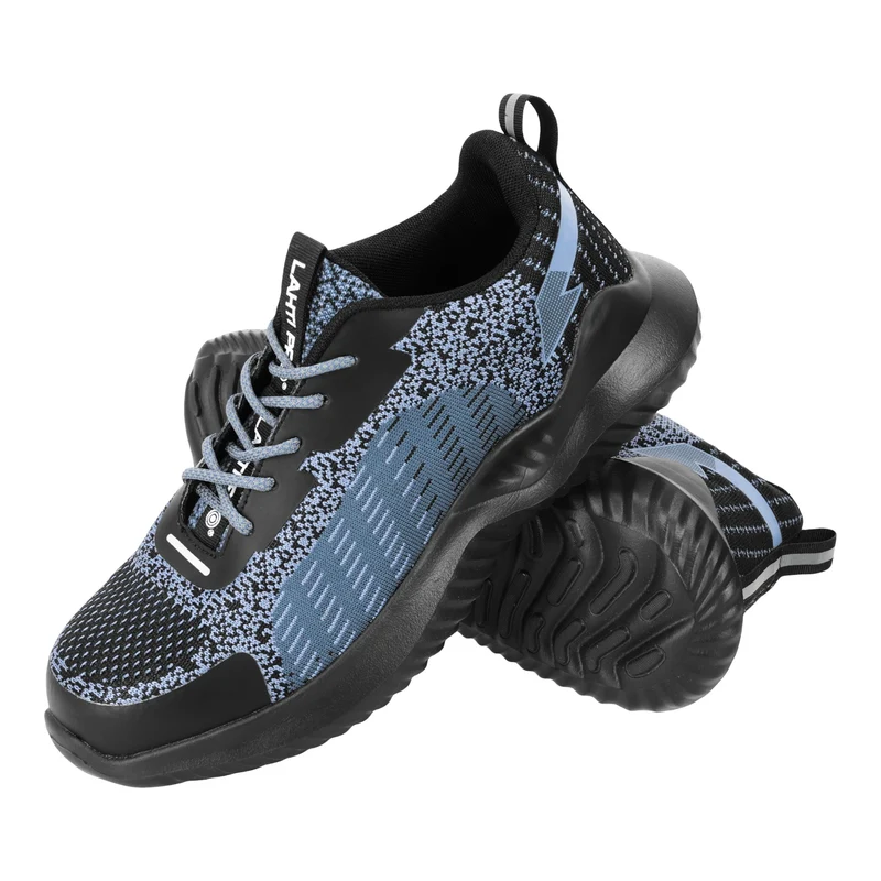 LAHTI PRO Sicherheitshalbschuh gestrickt SB FO Größe 46 ( L3044246 ) blau schwarz