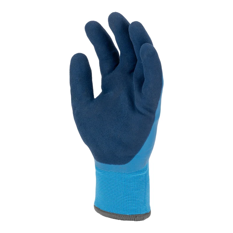 LAHTI PRO Latexbeschichtete Schutzhandschuhe mit Acryl Isolierung Größe 9 ( L251909K ) blau