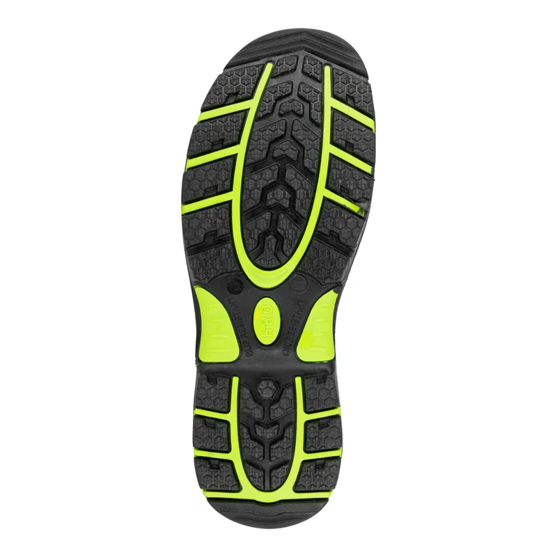 LAHTI PRO Sicherheitsstiefel Nubuk S3 FO HRO SR Größe 44 ( L3013044 ) schwarz grün