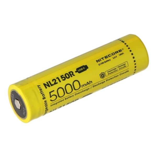 Nitecore NL2150R 21700 3,7V 5000mAh microUSB Li-Ion Akku