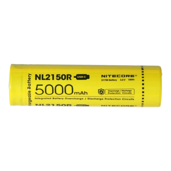 Nitecore NL2150R 21700 3,7V 5000mAh microUSB Li-Ion Akku