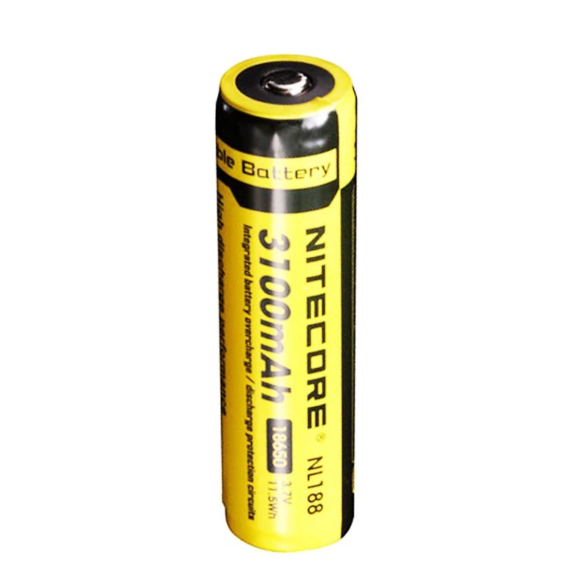 NiteCore 18650 3,7V 3100mAh Li-Ion Akku