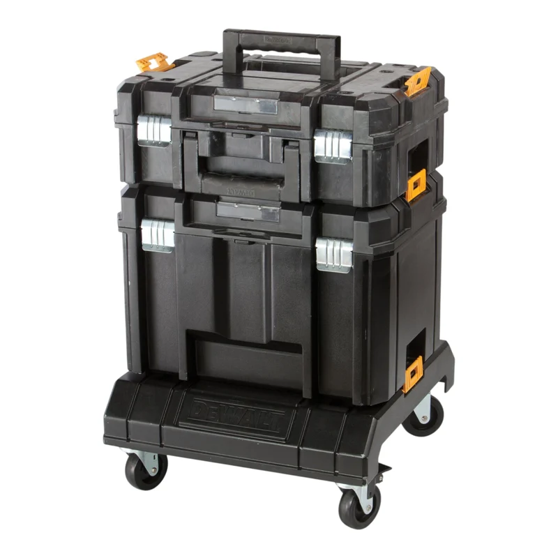 DeWalt DWST1-71229 TSTAK Cart Rollbrett + DWST1-71195 TSTAK VI + DWST1-70703 TSTAK II Koffer