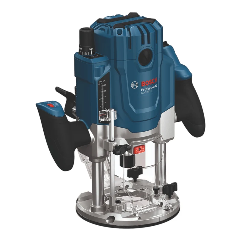 Bosch GOF 20-12 Oberfräse 2000 Watt 8 / 12 mm ( 0601627220 ) + Zubehör