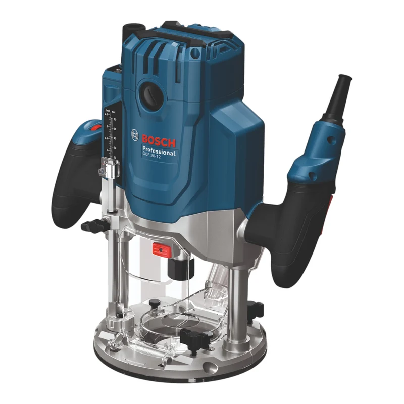 Bosch GOF 20-12 Oberfräse 2000 Watt 8 / 12 mm ( 0601627220 ) + Zubehör