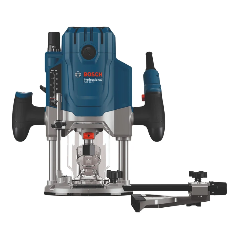 Bosch GOF 20-12 Oberfräse 2000 Watt 8 / 12 mm ( 0601627220 ) + Zubehör