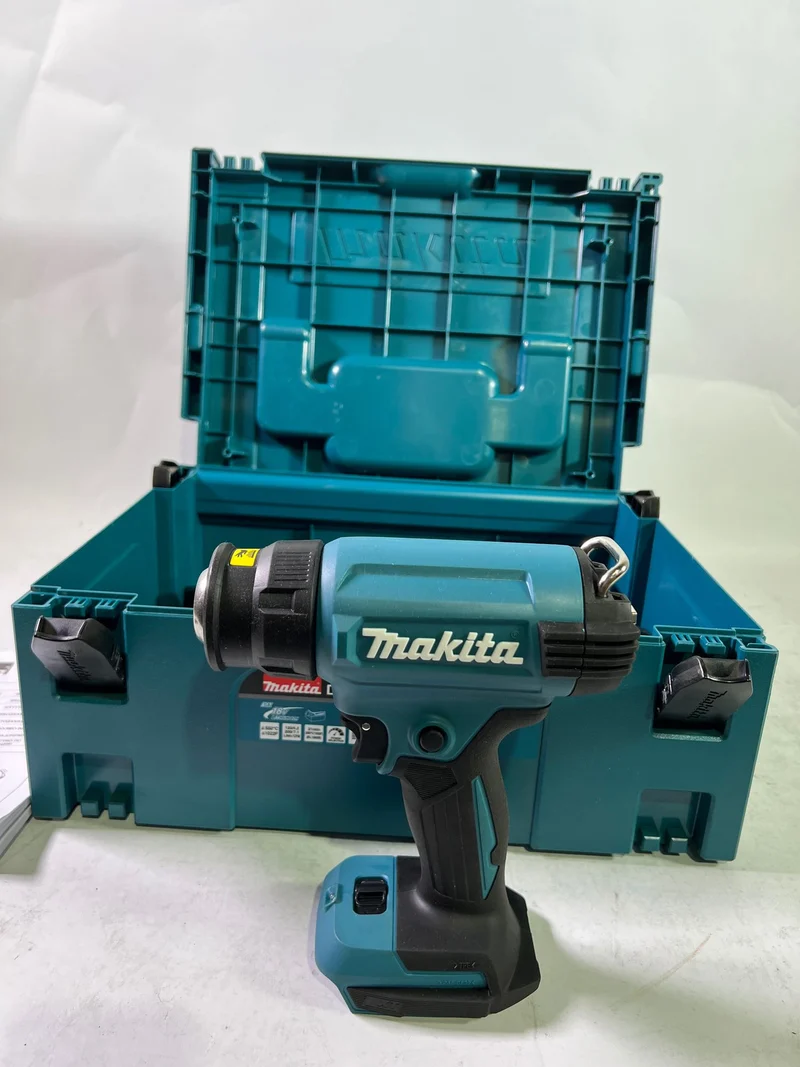 Makita DHG 181 ZJ Akku Heißluftgebläse 18 V 150 - 550 °C + Makpac - ohne Akku, ohne Ladegerät - Gebraucht
