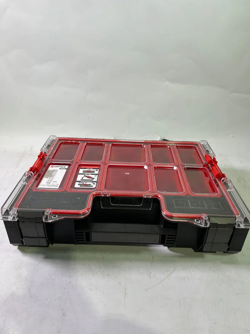 Qbrick System PRO 300 Organizer 452 x 358 x 110 mm 9 l stapelbar IP54 - Gebraucht