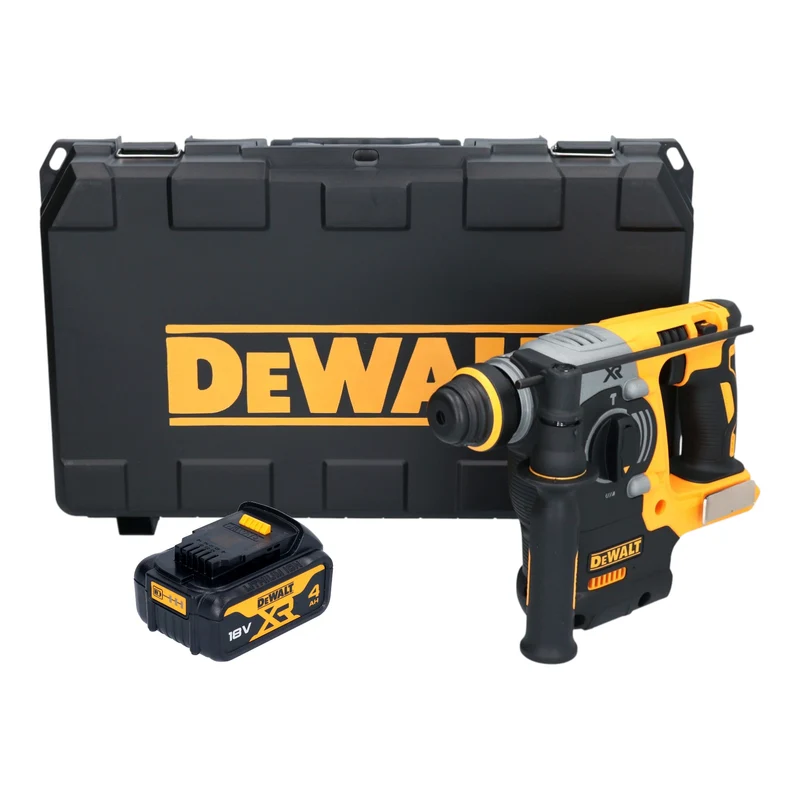 DeWalt DCH 273 NT Akku Kombihammer 18 V 2,1 J SDS Plus Brushless + 1x Akku 4,0 Ah + Koffer - ohne Ladegerät