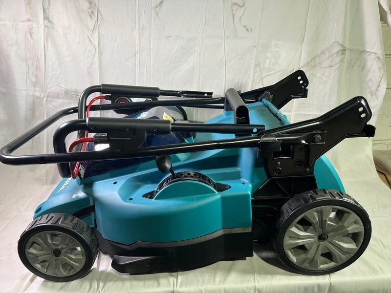 Makita DLM 480 CT2 Akku Rasenmäher 36 V ( 2x 18 V ) 48 cm 62 l + 2x Akku 5,0 Ah + Ladegerät - Reparaturgerät