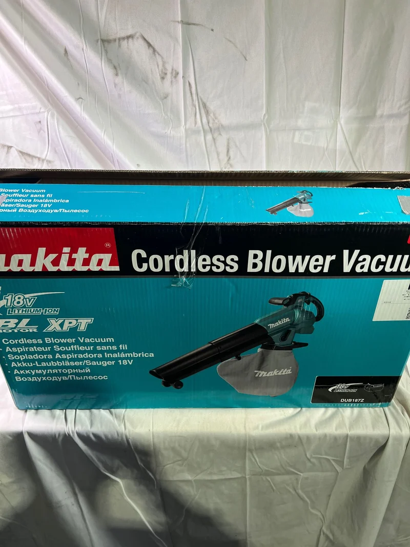 Makita DUB 187 Z Akku Laubbläser und Laubsauger 18 V Brushless Solo - ohne Akku, ohne Ladegerät - Reparaturgerät