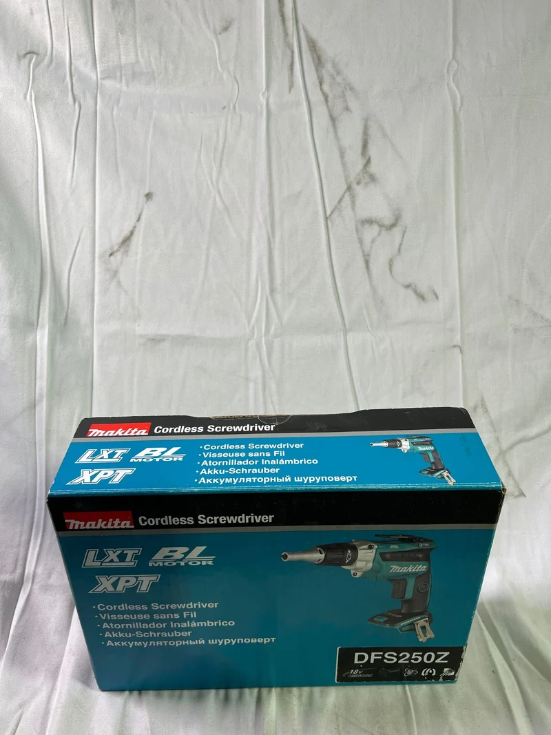 Makita DFS 250 Z Akku Trockenbauschrauber 18 V Brushless Solo - ohne Akku, ohne Ladegerät - Reparaturgerät