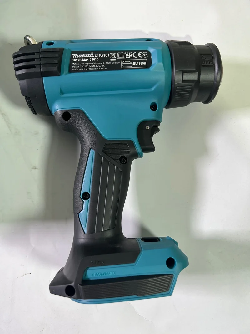 Makita DHG 181 ZJ Akku Heißluftgebläse 18 V 150 - 550 °C + Makpac - ohne Akku, ohne Ladegerät - Gebraucht
