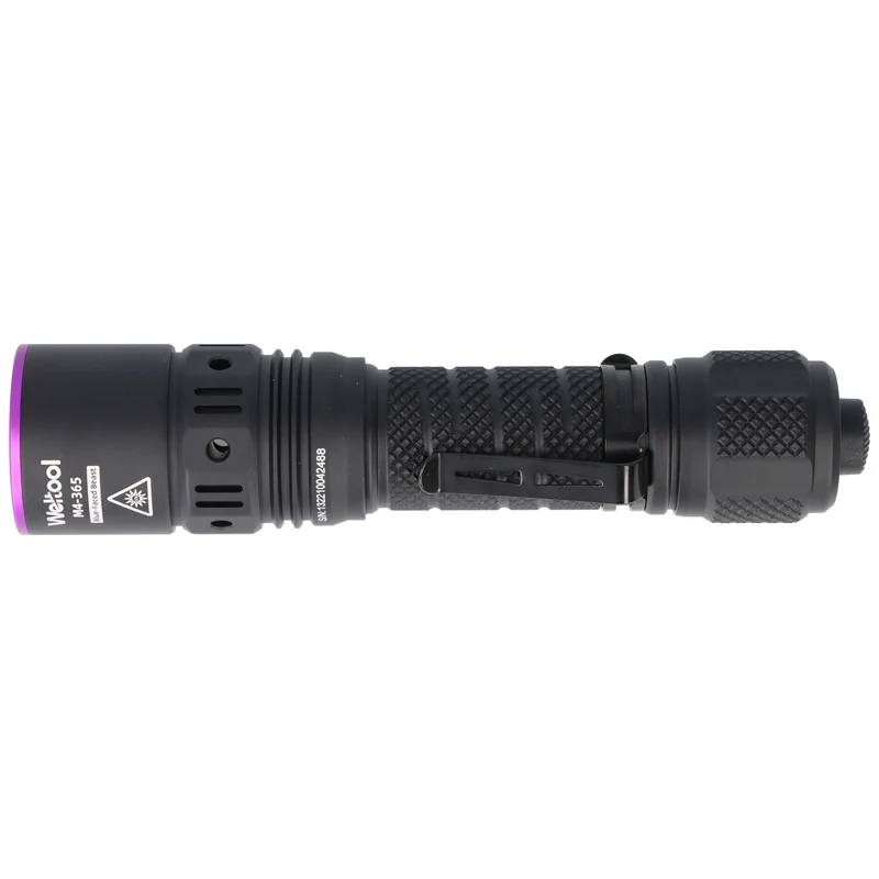 Weltool M4 UV-Taschenlampe, 365nm, professionelle UV-Lampe, wiederaufladbar