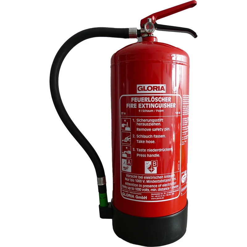 Fluorfreier Schaum-Dauerdruckfeuerlöscher SD 9 E