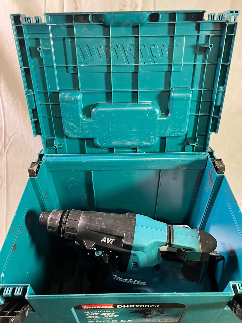 Makita DHR 280 ZJ Akku Bohrhammer Brushless 36V (2x18V) SDS-PLUS Solo im Makpac - ohne Akku, ohne Ladegerät - Reparaturgerät