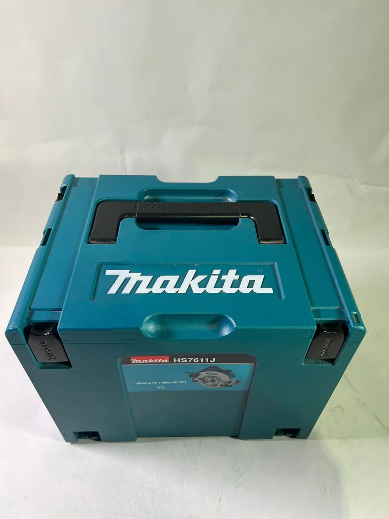 Makita HS 7611 J Handkreissäge 1600W 190 x 30mm + Hartmetallsägeblatt + Makpac - Gebraucht