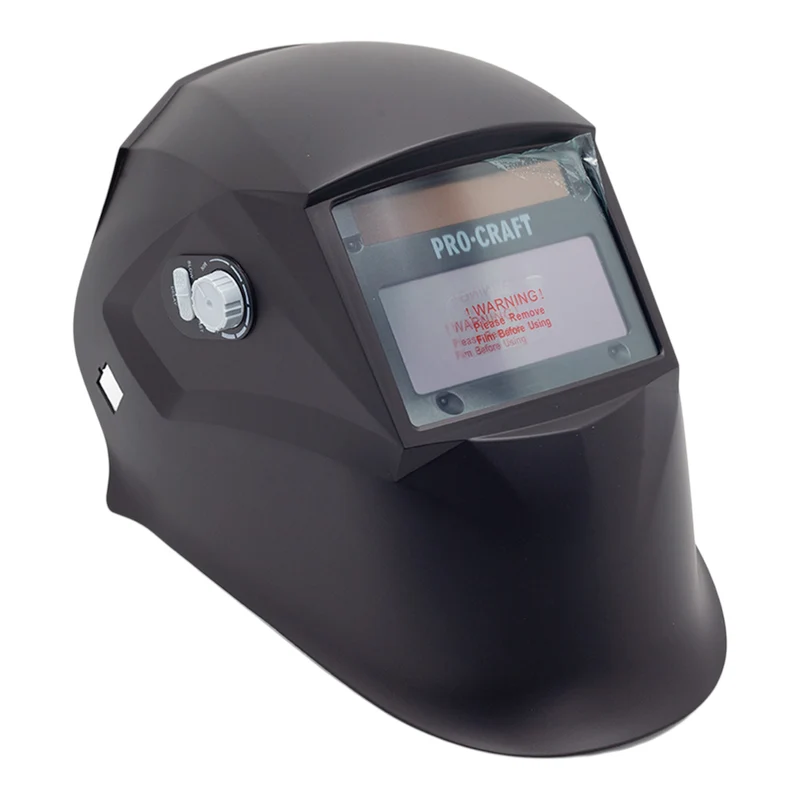 Procraft SPH90-800-B Automatik-Schweißhelm für MMA MIG MAG FLUX WIG TIG PAW & Plasmaschneiden – blitzschnelle Selbstverdunkelung, klare Sicht, großes Sichtfeld, zuverlässiger Augenschutz