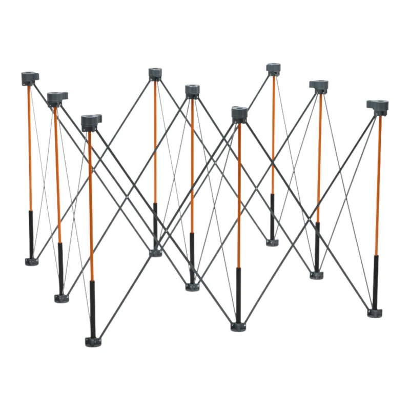 BORA Centipede CT9 Untergestell 122cm x122cm Höhe 91,4cm + Tragegurt Zusammenklappbar