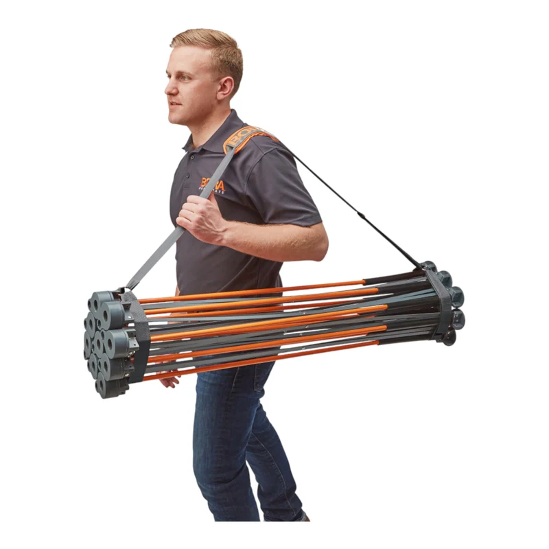 BORA Centipede CT9 Untergestell 122cm x122cm Höhe 91,4cm + Tragegurt Zusammenklappbar
