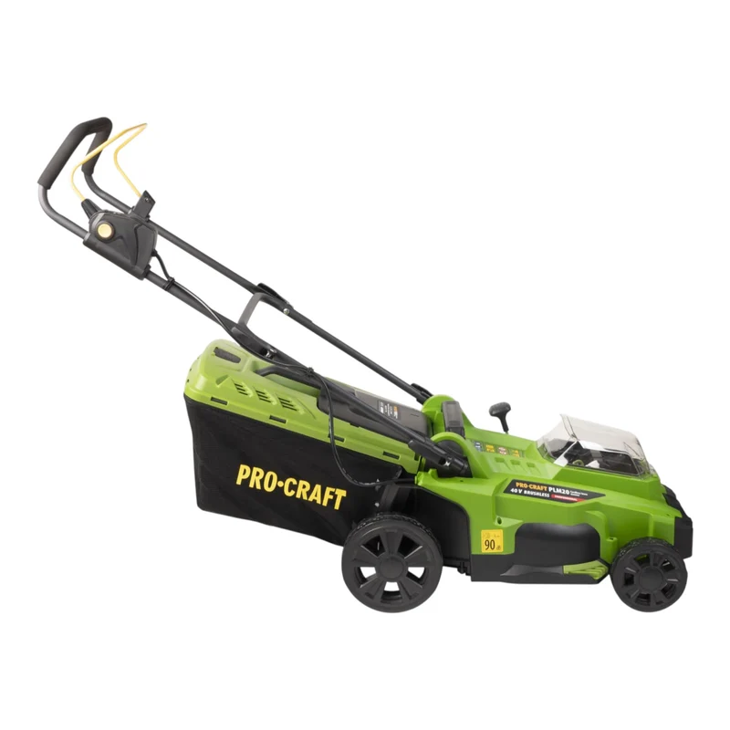 Procraft PLM20bb Akku Rasenmäher 40 V ( 2x 20 V ) 370 mm Brushless + 2x Akku 8,0 Ah - ohne Ladegerät