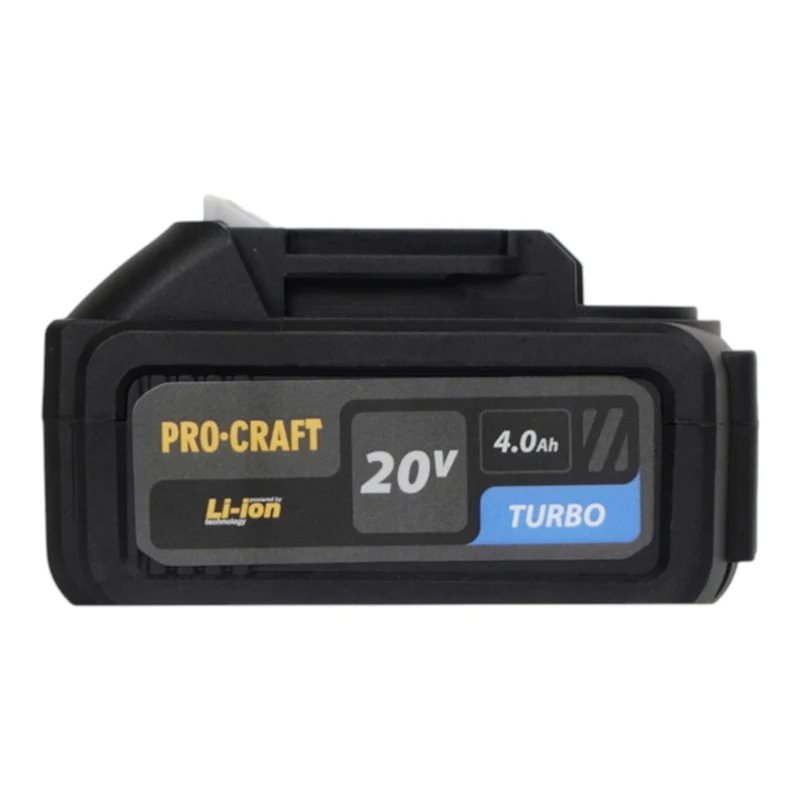 Procraft PKA32Li Akku Kettensäge 20 V 203 mm Brushless + Teleskop Verlängerung Aufsatz + 1x Akku 4,0 Ah + Ladegerät + Koffer