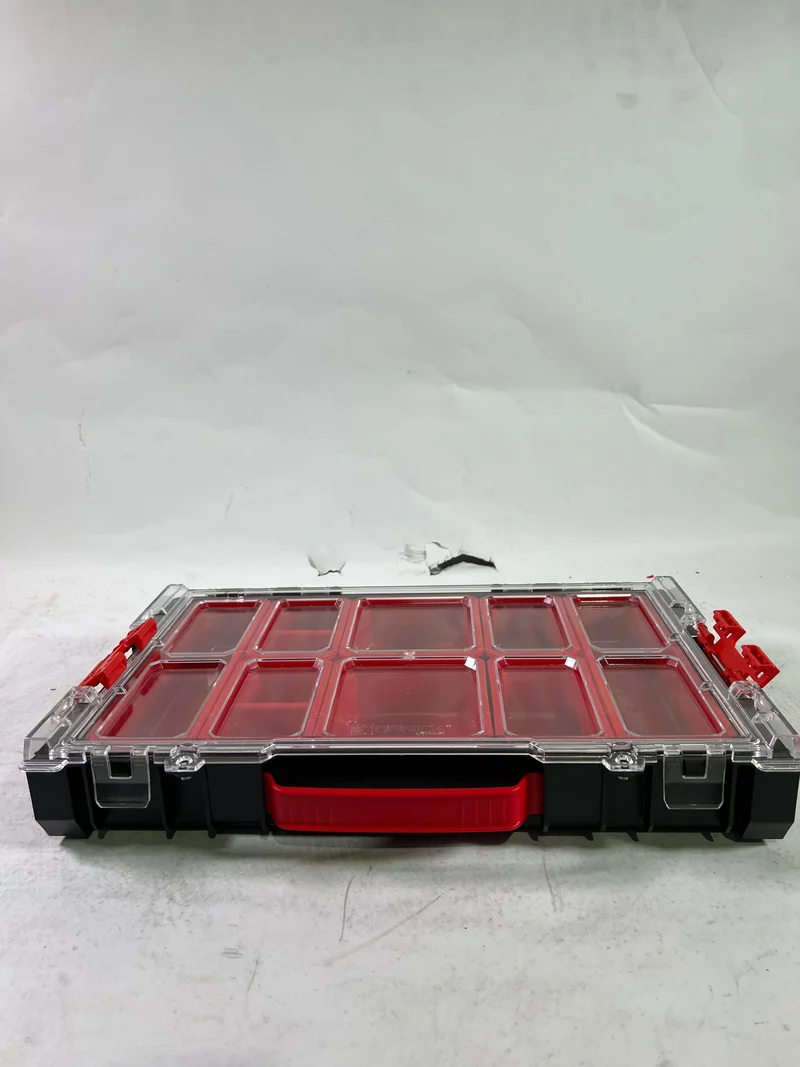 Qbrick System PRO 100 Organizer 452 x 296 x 79 mm 5 l stapelbar IP54 - Unvollständig