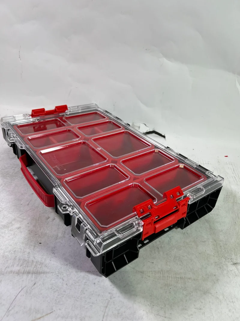 Qbrick System PRO 100 Organizer 452 x 296 x 79 mm 5 l stapelbar IP54 - Unvollständig
