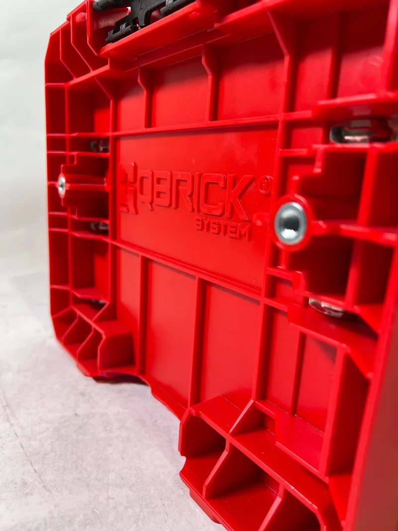 Qbrick System PRO Drawer 3 Toolbox 2.0 Expert RED ULTRA HD Werkzeugkoffer 450 x 310 x 244 mm 13,5 l stapelbar IP54 mit 3 Schubladen - Gebraucht