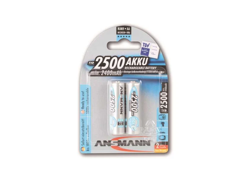 Ansmann maxEplus NiMH-Akku Mignon 2500mAh 2er Blister