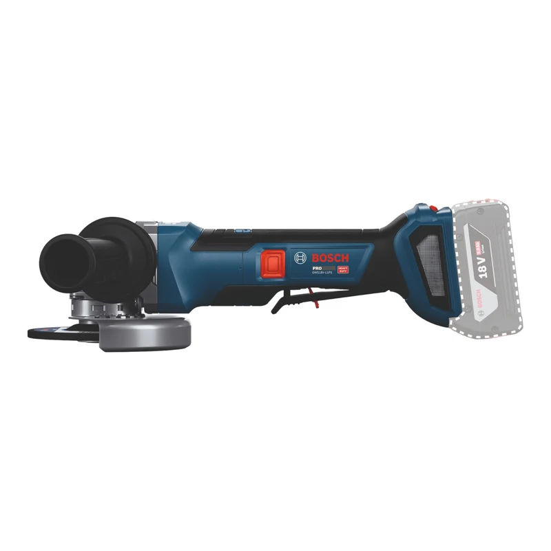 Bosch GWS 18V-11 PS Akku Winkelschleifer 18 V 125 mm + L-Boxx ( 06019N4301 ) - ohne Akku, ohne Ladegerät