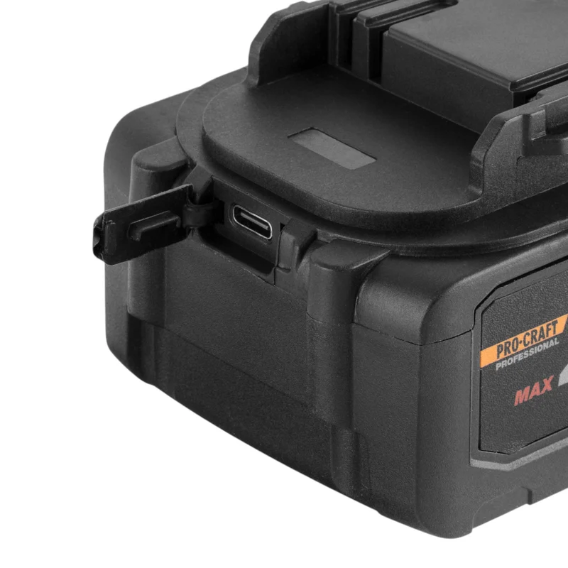 Procraft 20/4C Akku 20 V 4,0 Ah / 4000 mAh Li-ion mit Ladestandsanzeige