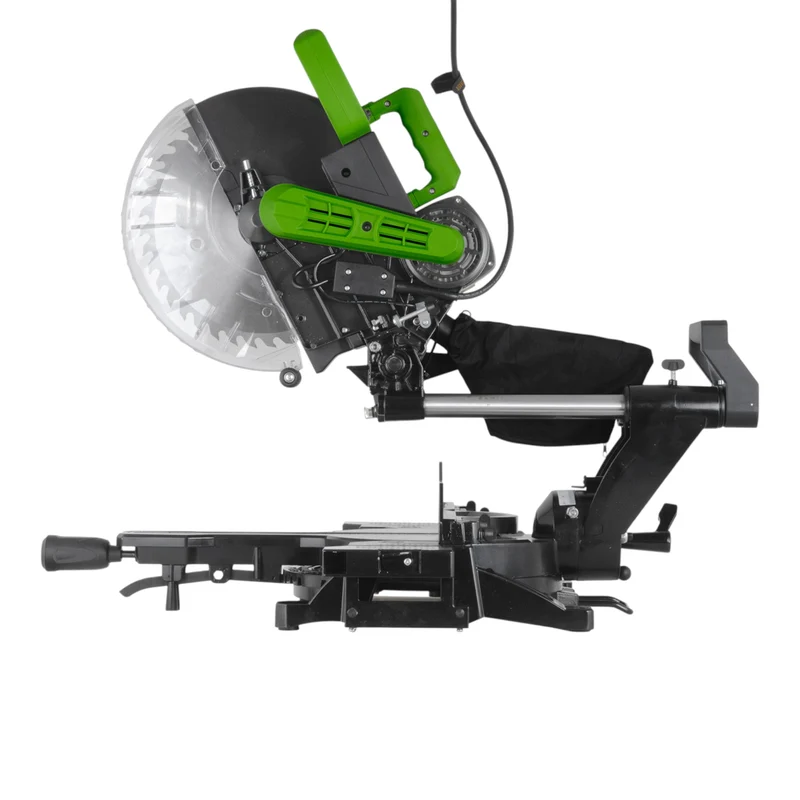 Procraft PGS305 Kapp- und Gehrungssäge 2000 W + 305 mm Sägeblatt 40 Z & Staubfangbeutel