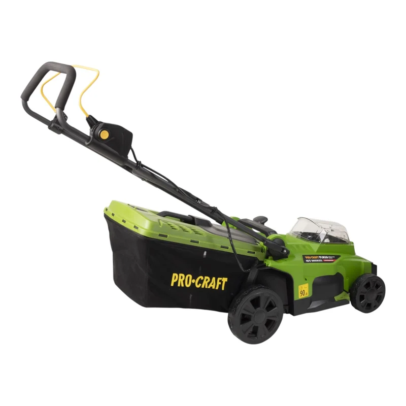 Procraft PLM20bb Akku Rasenmäher 40 V ( 2x 20 V ) 370 mm Brushless + 2x Akku 4,0 Ah - ohne Ladegerät
