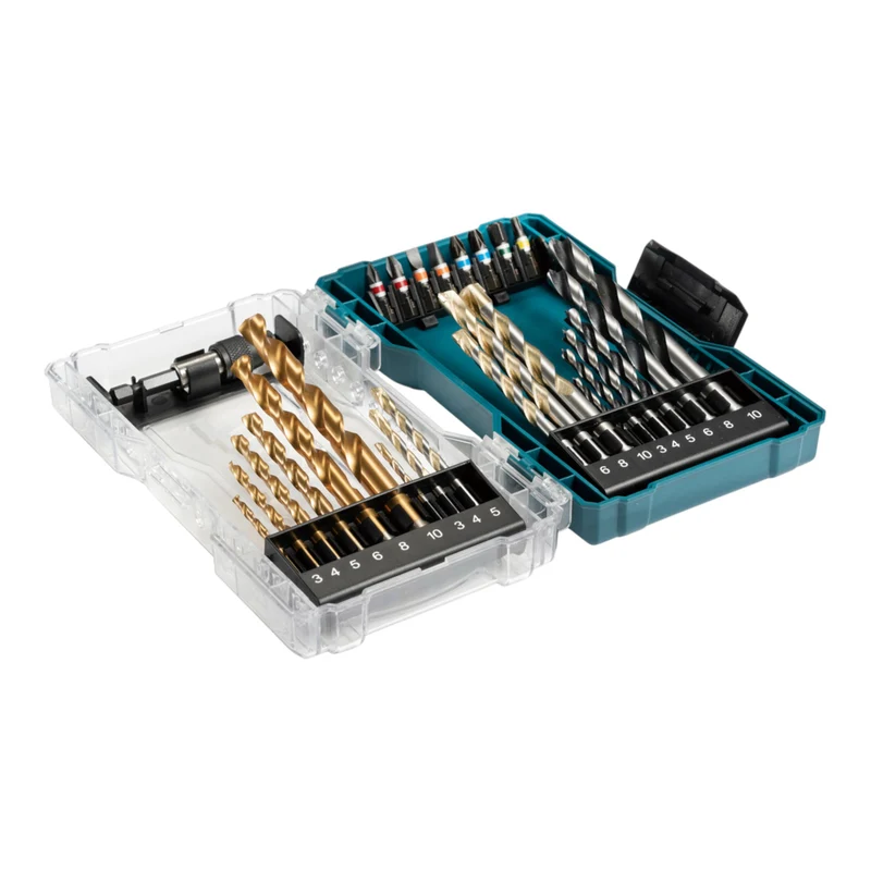Makita E-07032 Bit und Bohrer Set 27 tlg. Phillips / Pozidriv / Torx / Hex