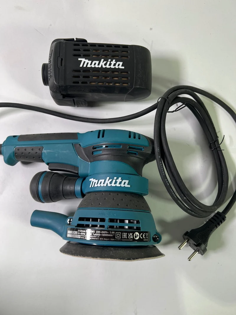 Makita BO 5041 Exzenterschleifer / Schleifmaschine 300 W 125 mm Solo - Leicht Gebraucht