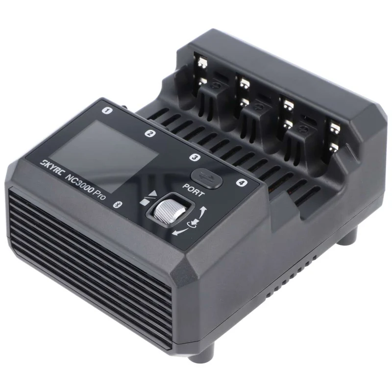 SkyRC NC3000 Pro intelligentes Ladegerät mit Analyse-Funktion für NiMH/NiCD Akkus der Größe AA, AAA