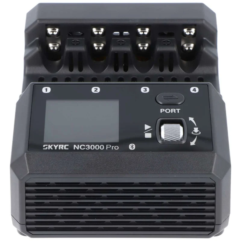 SkyRC NC3000 Pro intelligentes Ladegerät mit Analyse-Funktion für NiMH/NiCD Akkus der Größe AA, AAA