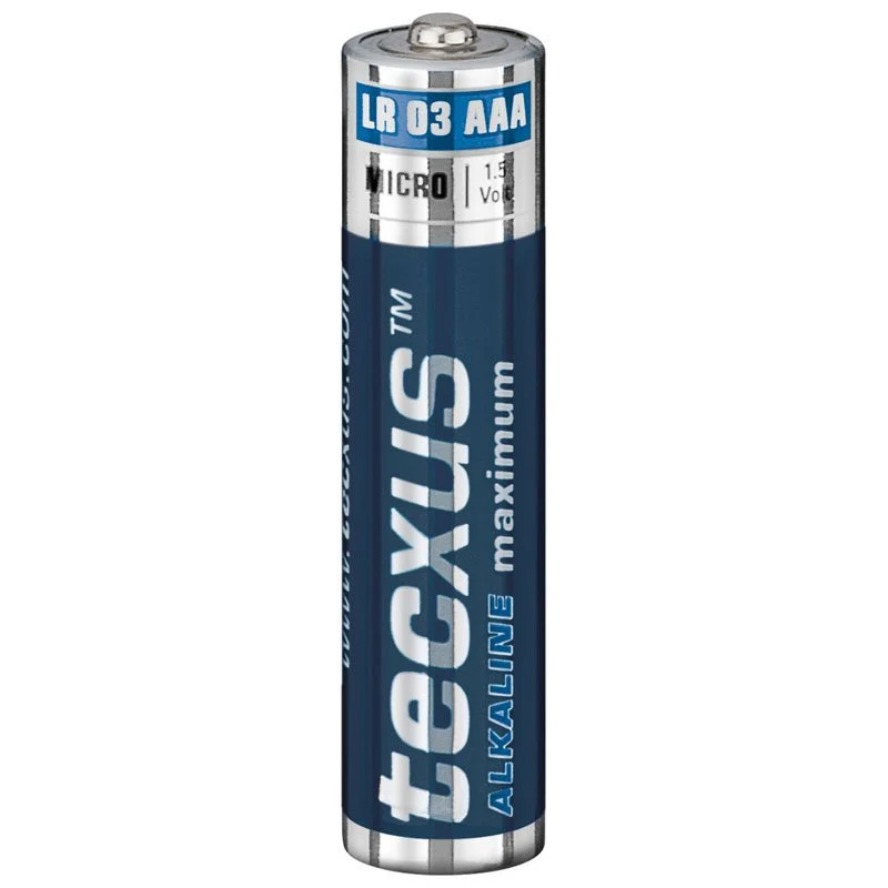Tecxus Batterie Alkaline Micro AAA im 10er SparPack